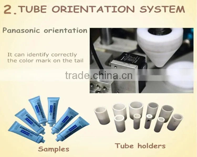 tube filler and sealer for White/Clear Empty Tube