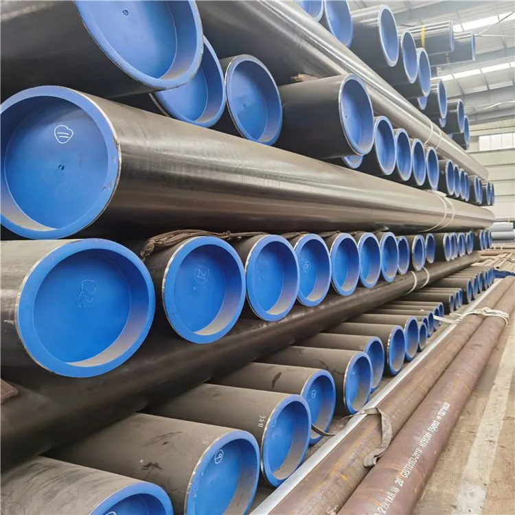 ASME SA106 Grade B Seamless Carbon Steel Pipe 12m Long ISO9001 Certified Hot/Cold Rolled round Section Cut Oil/Gas Structure