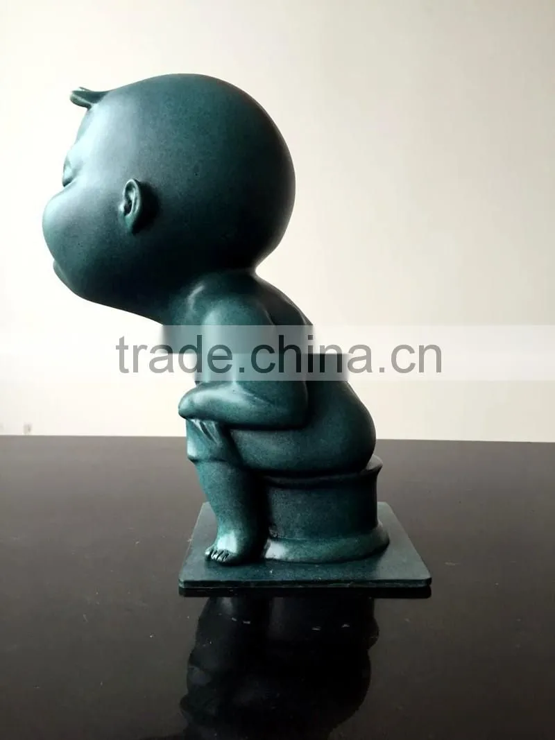 Figure Statue Designer Home Decor Abstract Modern Bronze Sculpture