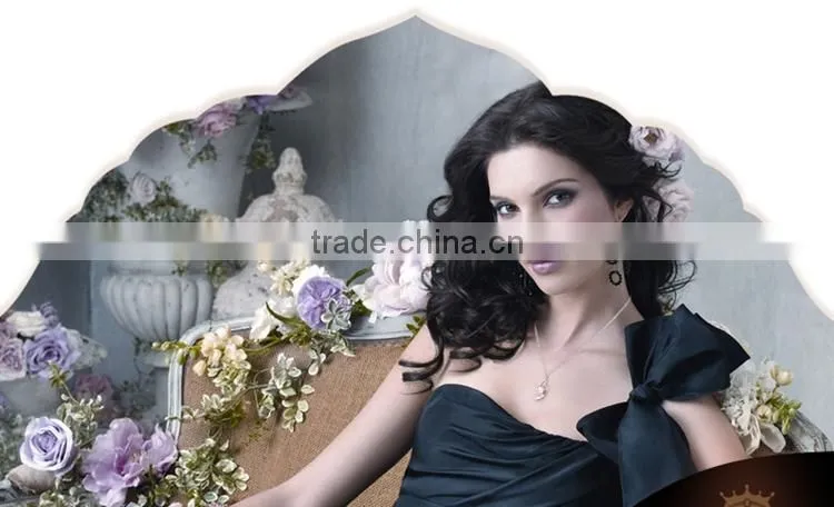fashion jewelry charm 2016 fashion black crystal daily wear jewelry set
