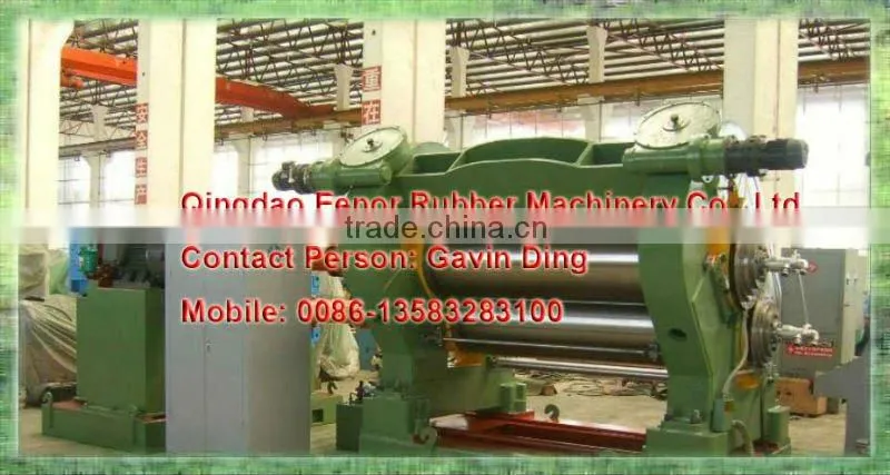 Two roll Rubber Calender machine