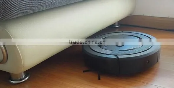 Home Robotic Smart Auto Cleaner Robot Dust Cleaning Black/white