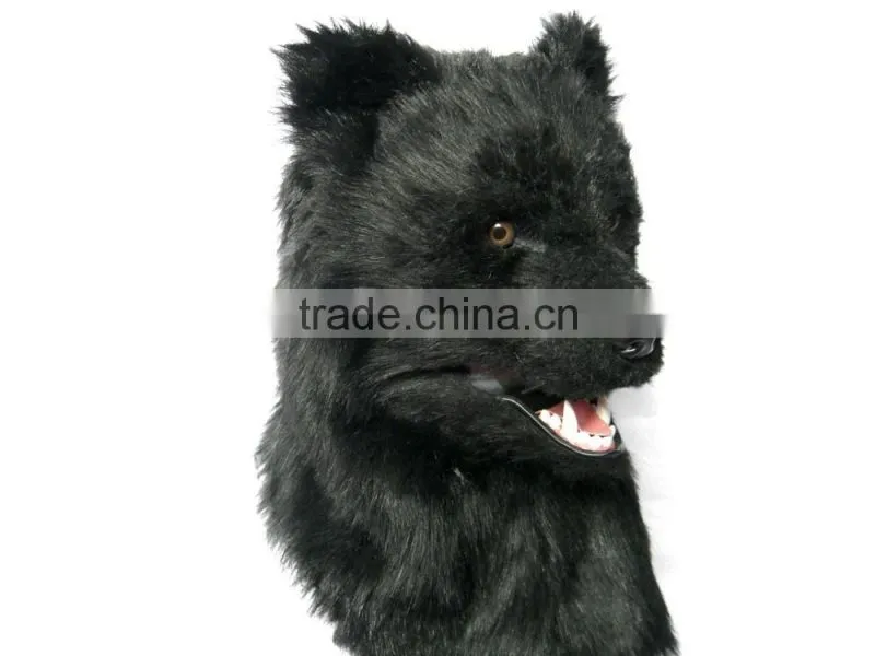 Ood Mask Realistic Animal Mask Adult Full Head Latex Animal Masks And Latex Animal Head Mask For Party, Real Fur Party Mask