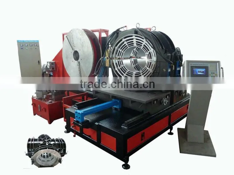SHG630/315 Workshop butt fusion machine for HDPE pipe fitting