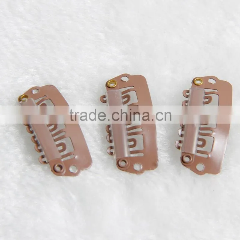 Hair Accessories U-shape Metal Clip For Hair Extension T-type Clips For Clip Hair Extension 6-10Teeth Metal Clips Hair Extension