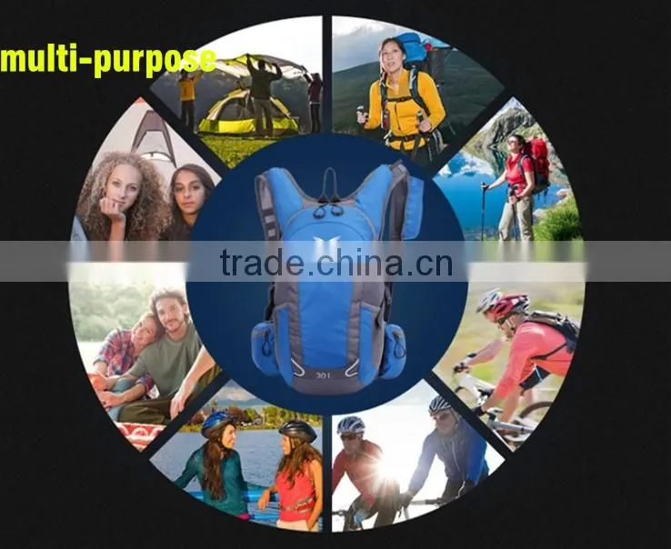 2016 new design ultralight outdoor waterproof sport backpack, travelling backpack