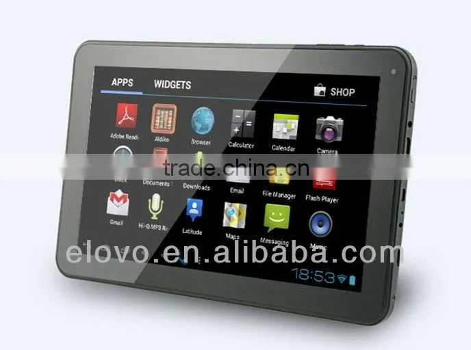 10.1 inch Two webcam Android Pad Allwinner A20 Dual Core Mid
