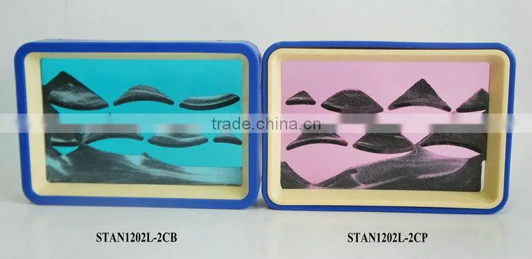 3 Colors Flowing Sand Art Scenery