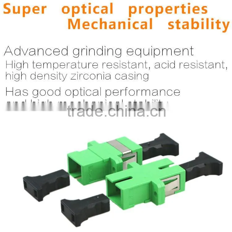 china price SC/APC Fiber Optic Adapters Fiber Optic Adapter Flexible Adapters shutter