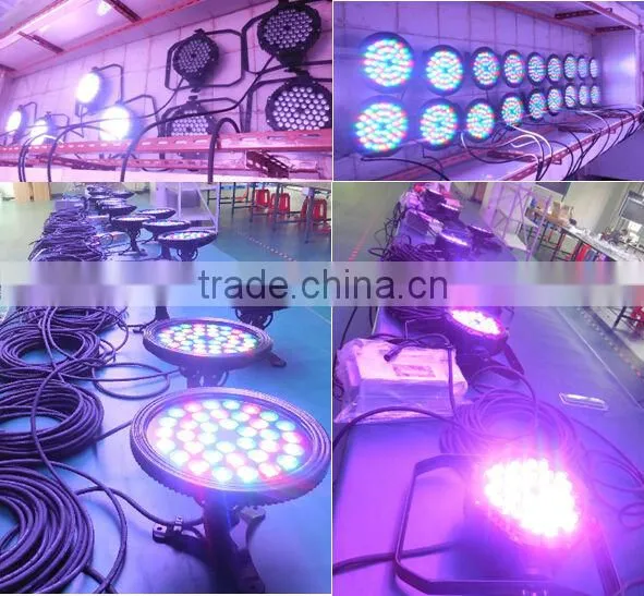 IP68 Low Voltage underwater fountain rgb led light 180