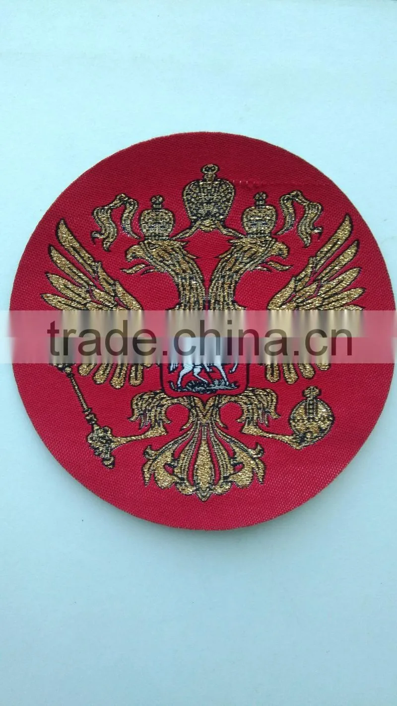 custom good quality factory patches embroidery for garment