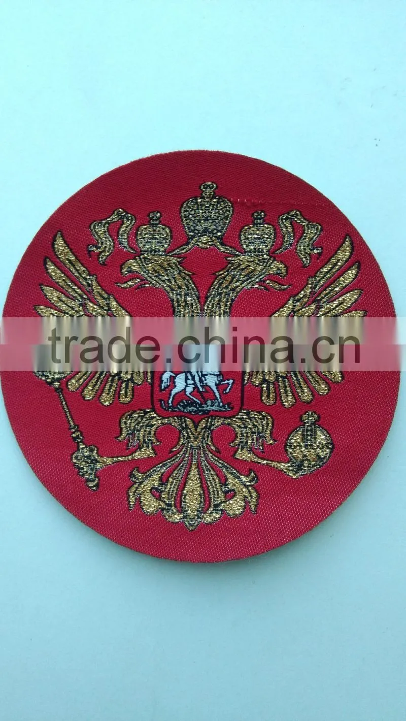 custom good quality factory patches embroidery for garment