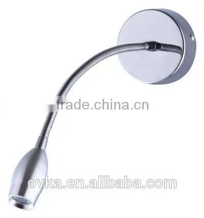 3W Aluminum LED Light Spotlights bedroom Wall reading lights Soft Light
