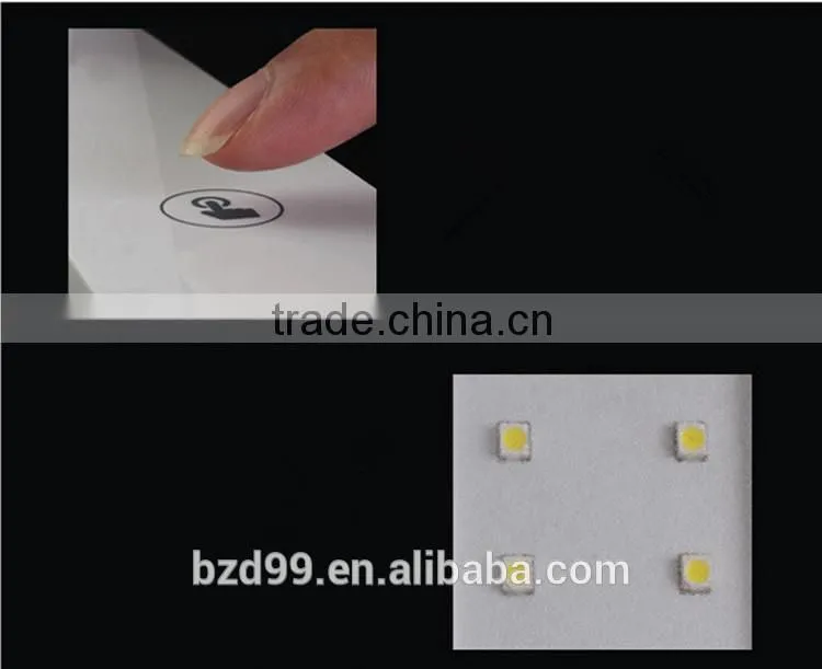 USB Port Recgargeable Flexible Folding LED Desk Lamp with Calendar Timer Temprature and Alarm Clock Functions