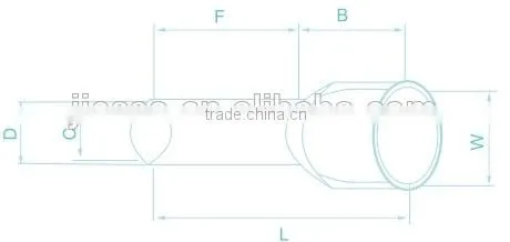 E0506 Tube pre-insulated terminals,Copper terminal