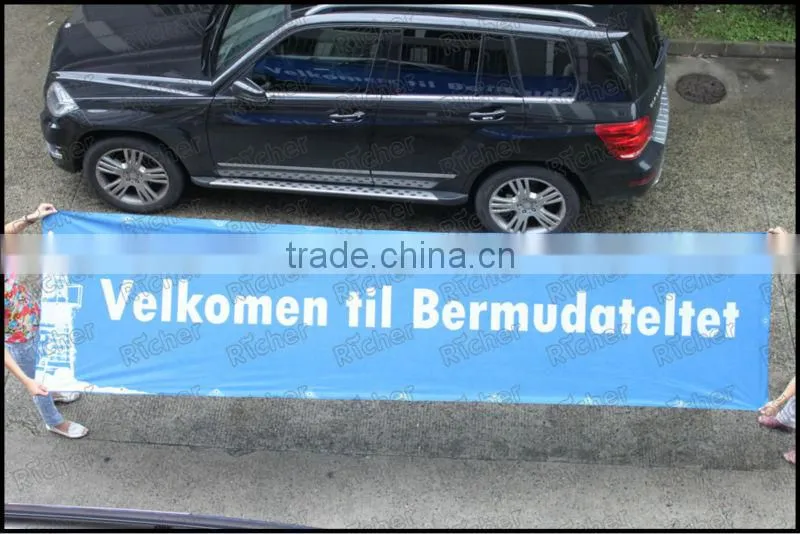 Advertising Custom Polyester Flag promotion banners