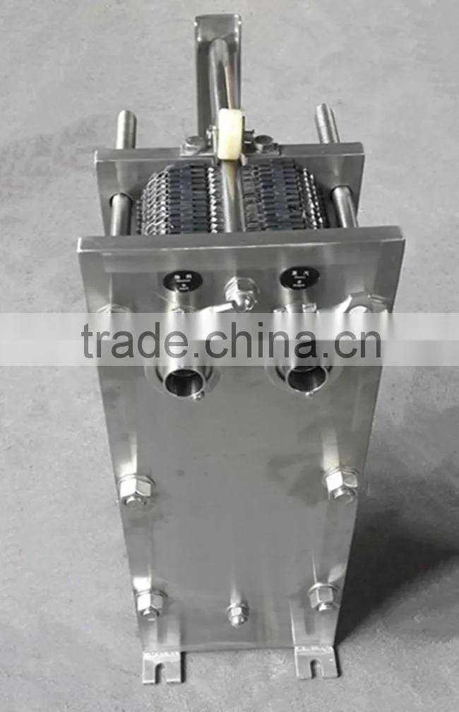 stainless steel plate heat exchanger machine