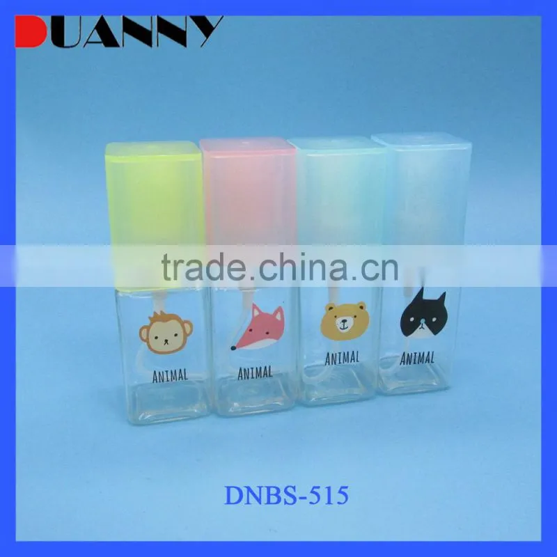 Luxury Packaging Plastic Spray Cosmetic Bottle Cosmetic Cream Jar Pet Cream Cosmetic Bottle With Pump And Cap