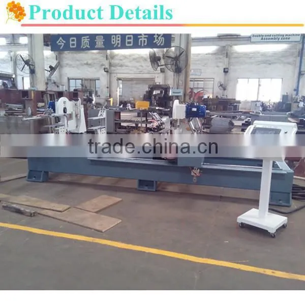 double end miter cutting saw for wood