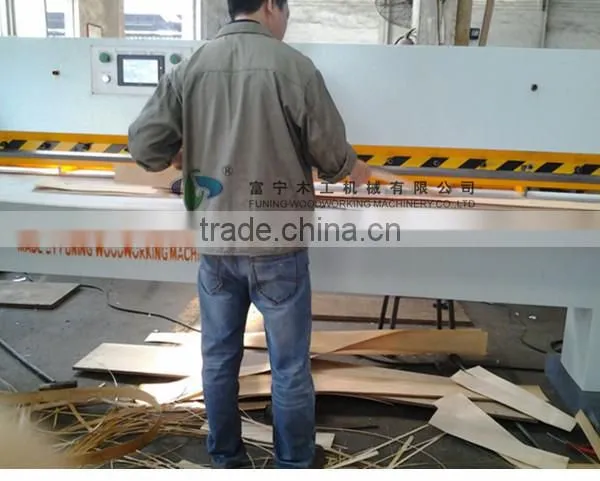 veneer guillotine cutting machine cut veneer machine hydraulic veneer guillotine