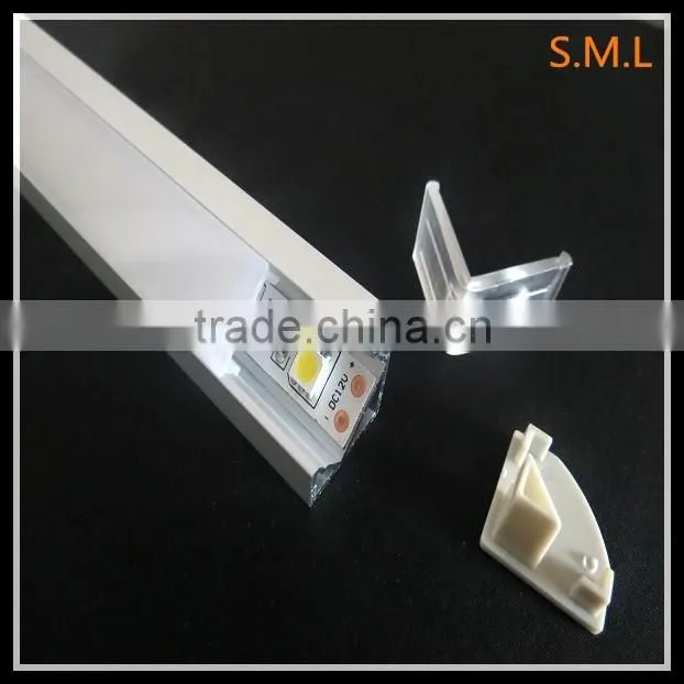 aluminum corner LED profile, alu profiles for led strip corner used SML-ALP005