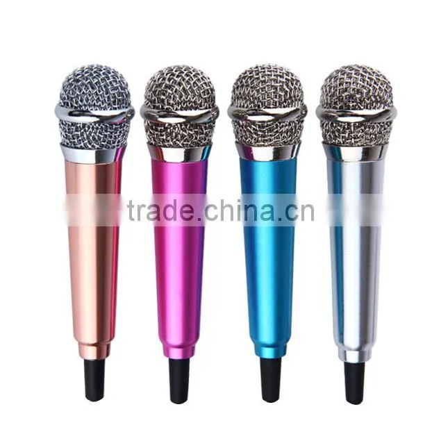 Mini Mobile Phone Karaoke Microphone, phone microphone for phone and laptop