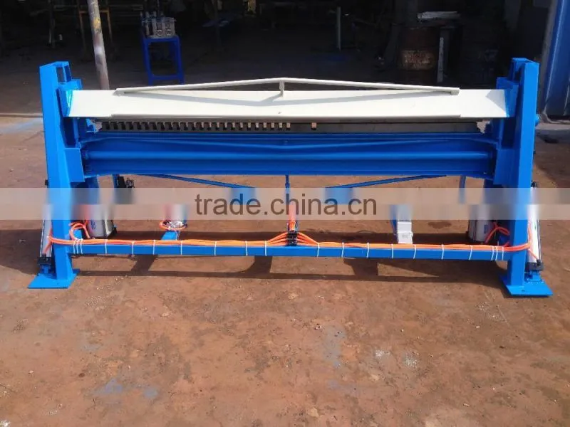 Metal Hand Folding Machine 2mm Aluminum Sheet Manual Bending Machinery For Sale