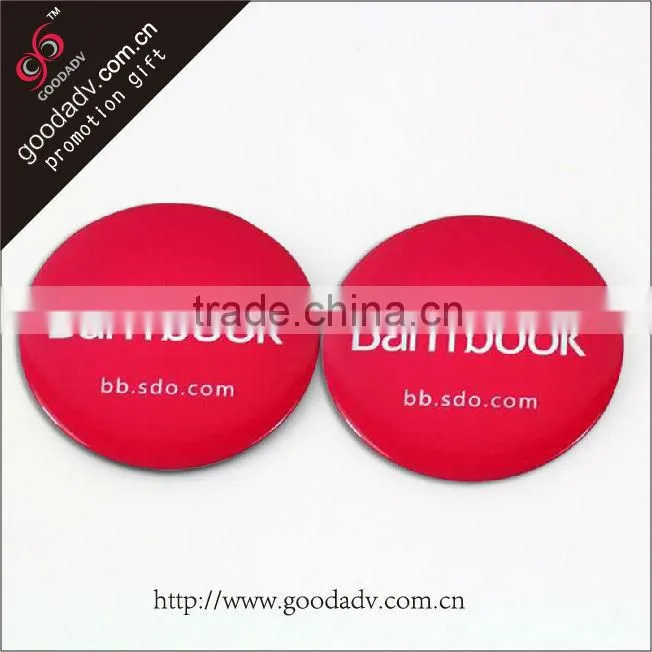2014 Cheap custom high quality plastic name badge clip / Plastic reusable name badge