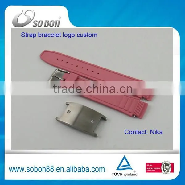 innovative products for import energy silicone bracelet with stainless steel buckle made in China