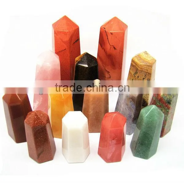 red jasper points gemstone points wholesale