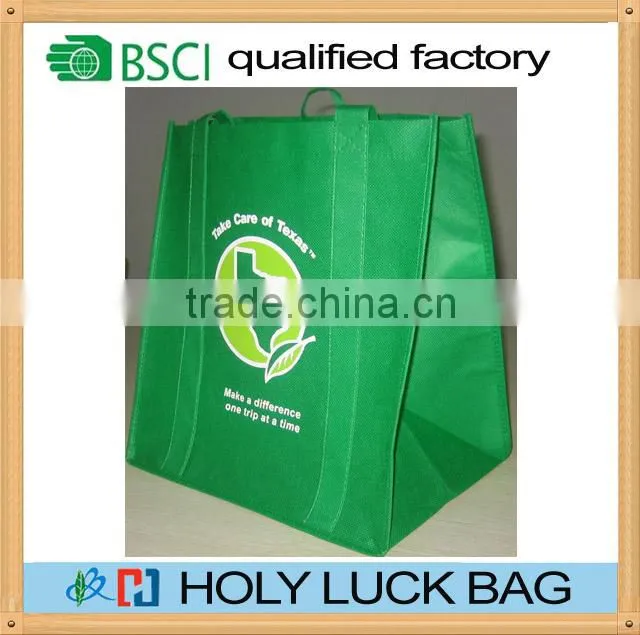 Hot sale reusable PP non woven bag for go green shopping tote