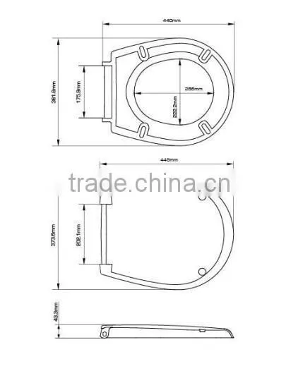 toilet cover MG-09