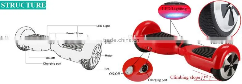 Hand Free Electric Scooter Self Balancing 2 Wheel