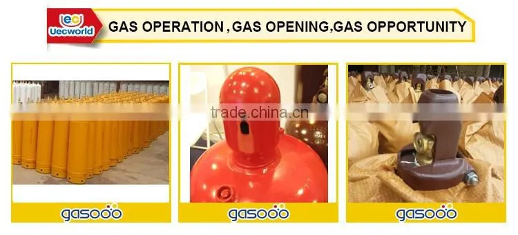 40L acetylene cylinder with acetylene cylinder valve