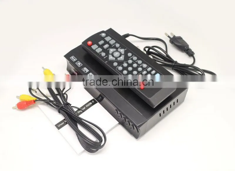2015 New Full HD 1080P Digital Terrestrial Receiver ISDB-T TV Box, ISDB-T Set Top Box for Brazil