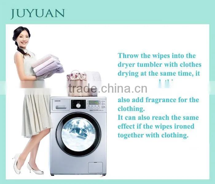Laundry Antistatic Wipes OEM