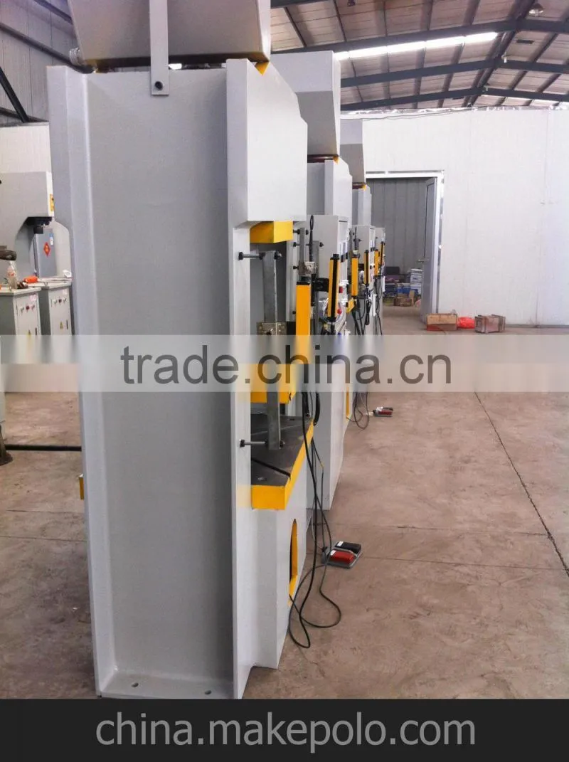 20T Hydraulic gantry press machine for workshop,small press punch,door frame press machine from manufacturer