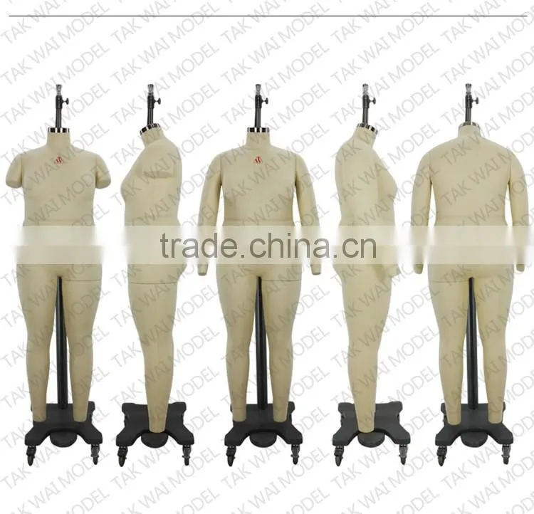 Customized lady large size full body human torso model