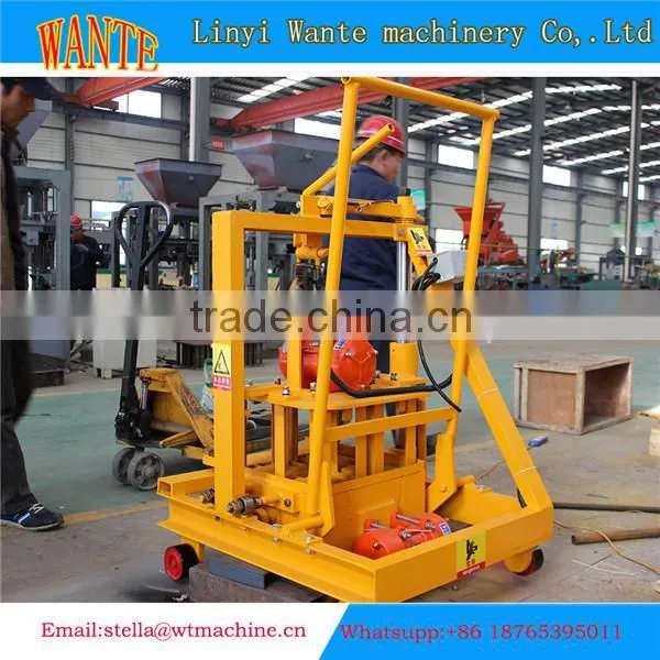 QT40-3C Brick Molding Machine Processing bloquera semi automatica