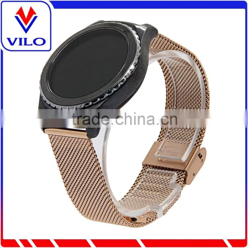 2016 New Arrvial Stainless Steel Smart Watch Band Chain for Samsung Gear S2 / Milanis Watch Band for Samsung Gear S2 R750
