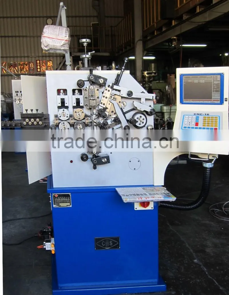 CNC-1623 Taiwan Manufacturer Multifunctional High efficiency Spring Machine