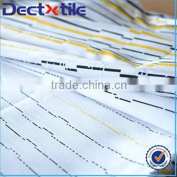 China productions fabric for polo buy shirt fabric black white stripe fabric on sale