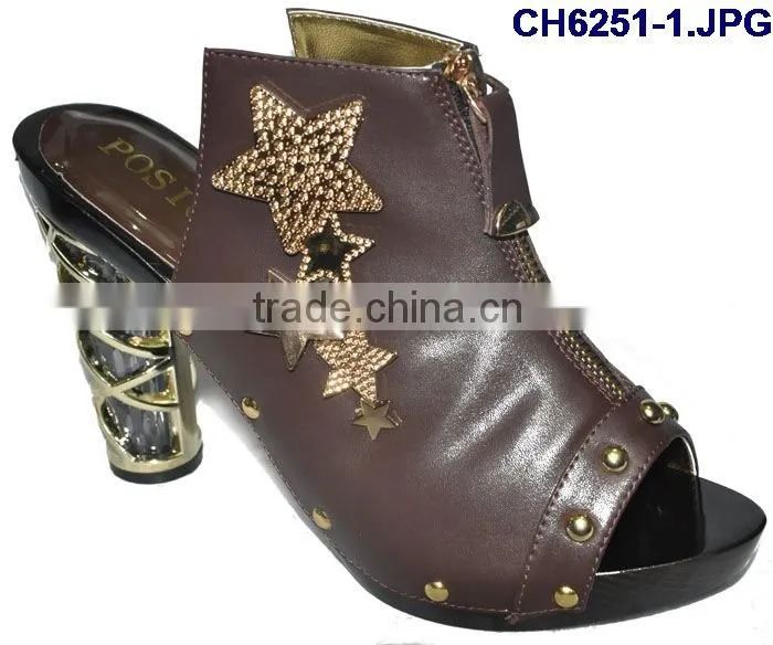 CH6251-4 Fashion women high heel /wholesale sandals for party