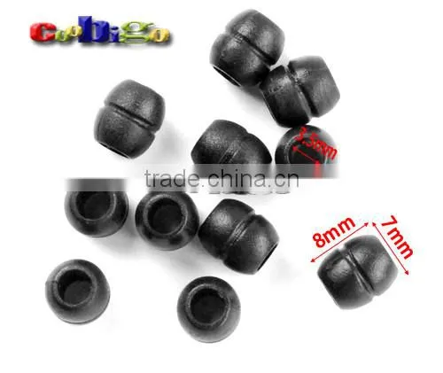 3.5mm Webbing Plastic Drum Shape Sliding Cord Lock Stopper For Sportwear Backpack Strap Paracord Rope String #FLS117