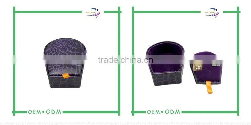 Handmade paper jewelry gift packaging box with custom design