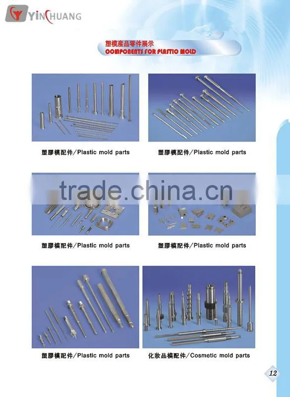 China factory specialized in precision components date mark inserts for die casting mold