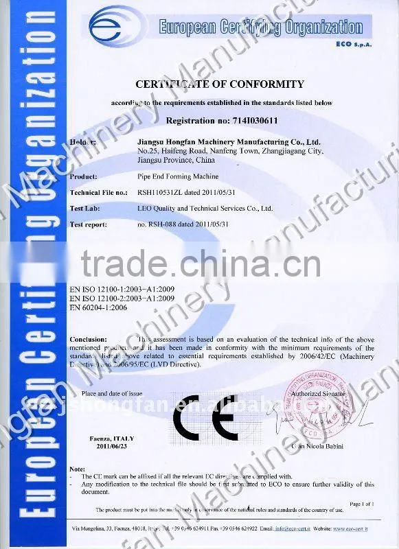 Double-head automatic hydraulic metal steel and aluminum pipe and tube end forming machines machinery