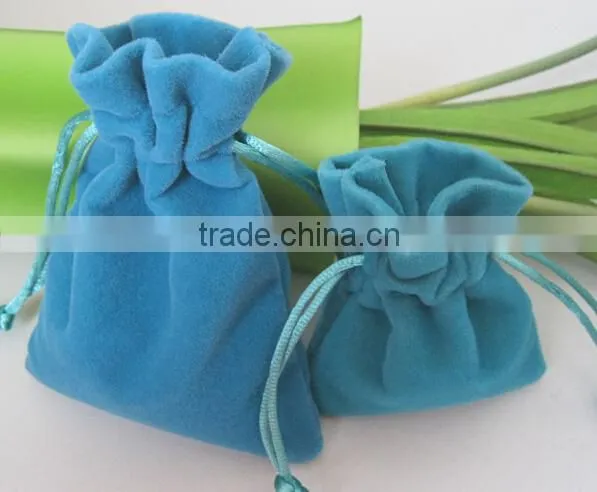 all kinds colors high quality velvet jewelry bag gift bag