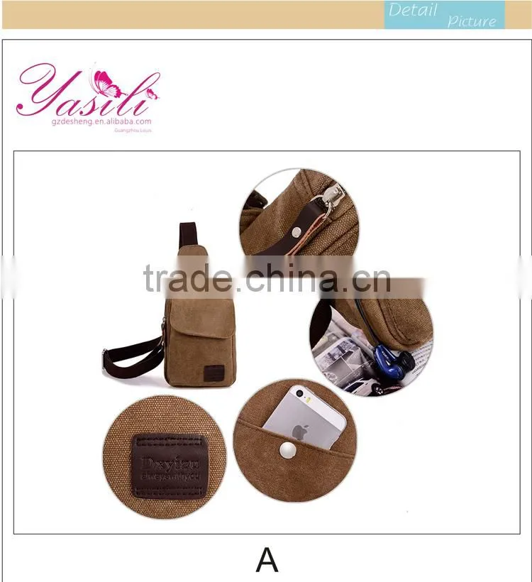 canvas travel shoulder bag customized fashionable canvas bag cotton canvas shoulder bag
