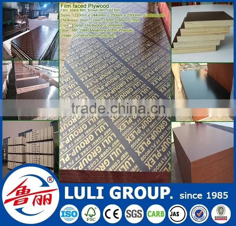 LULI GROUP concrete formwork plywood for construction and house building with waterproof glue